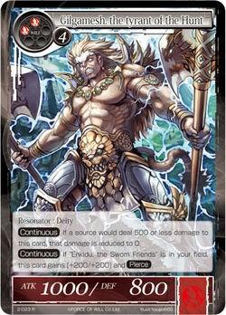 Gilgamesh, the Tyrant of the Hunt (2-023) [The War of Valhalla] - POKÉ JEUX