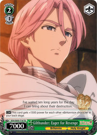 Gilthunder: Eager for Revenge (SDS/SX03-T16 TD) [The Seven Deadly Sins] - POKÉ JEUX