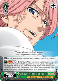 Gilthunder: Smile of Relief (SDS/SX03-032 R) [The Seven Deadly Sins] - POKÉ JEUX