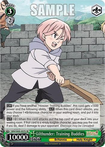 Gilthunder: Training Buddies (SR) [The Seven Deadly Sins: Revival of The Commandments] - POKÉ JEUX
