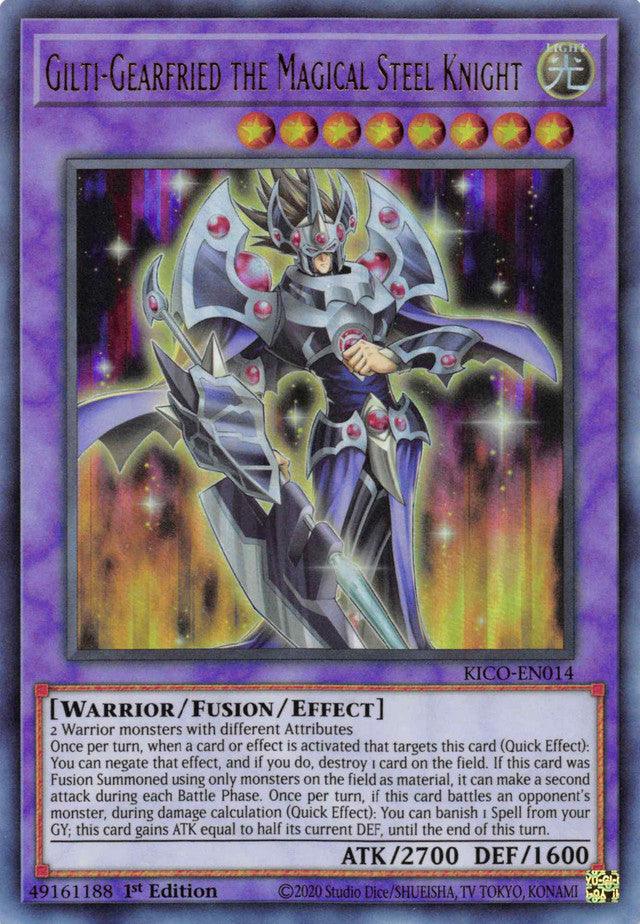 Gilti-Gearfried the Magical Steel Knight (Ultra Rare) [KICO-EN014] Ultra Rare - POKÉ JEUX