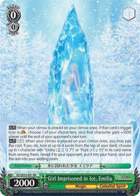 Girl Imprisoned in Ice, Emilia (RZ/SE35-E01 RR) [Re:ZERO: The Frozen Bond] - POKÉ JEUX