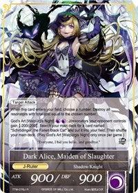 Girl in Twilight Garb // Dark Alice, Maiden of Slaughter (TTW-076/J) [The Twilight Wanderer] - POKÉ JEUX
