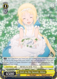 Girl to Be Saved, Alice (SAO/S65-E019 C) [Sword Art Online -Alicization-] - POKÉ JEUX