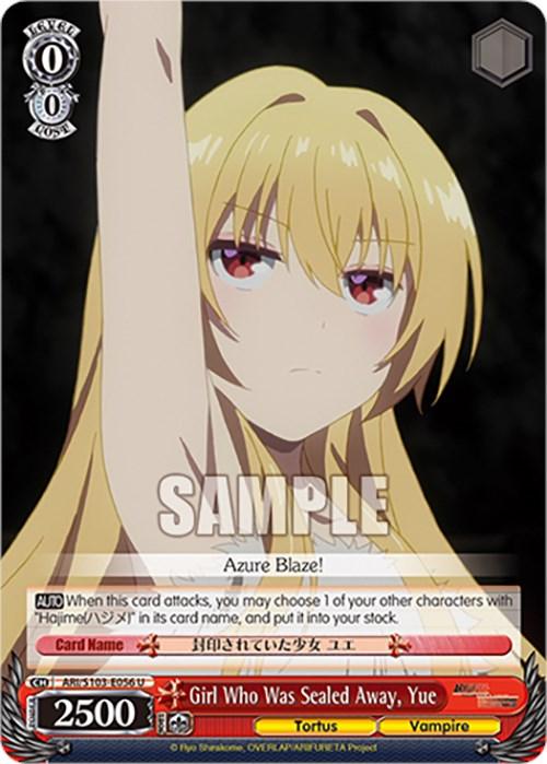 Girl Who Was Sealed Away, Yue (ARI/S103-E056 U) [Arifureta: From Commonplace to World's Strongest] - POKÉ JEUX