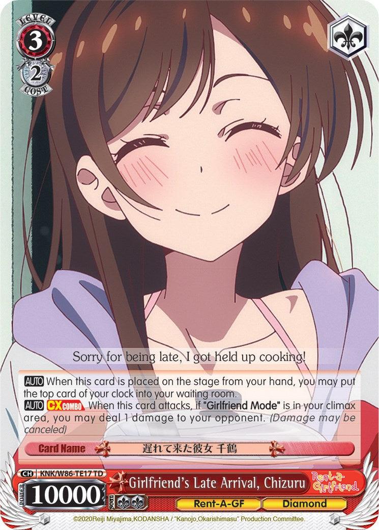 Girlfriend's Late Arrival, Chizuru (KNK/W86-TE17 TD) [Rent-A-Girlfriend] - POKÉ JEUX