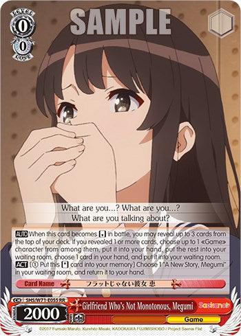 Girlfriend Who's Not Monotonous, Megumi [Saekano How to Raise a Boring Girlfriend. flat] - POKÉ JEUX