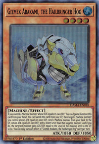 Gizmek Arakami, the Hailbringer Hog [DAMA-EN018] Super Rare - POKÉ JEUX