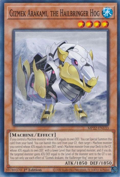 Gizmek Arakami, the Hailbringer Hog [MP22-EN133] Common - POKÉ JEUX