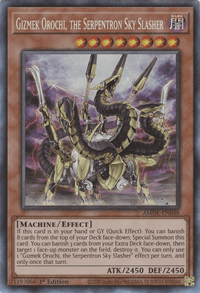 Gizmek Orochi, the Serpentron Sky Slasher [AMDE-EN048] Collector's Rare - POKÉ JEUX