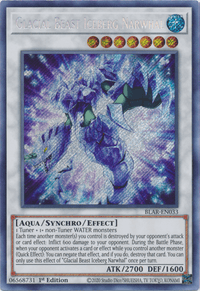 Glacial Beast Iceberg Narwhal [BLAR-EN033] Secret Rare - POKÉ JEUX