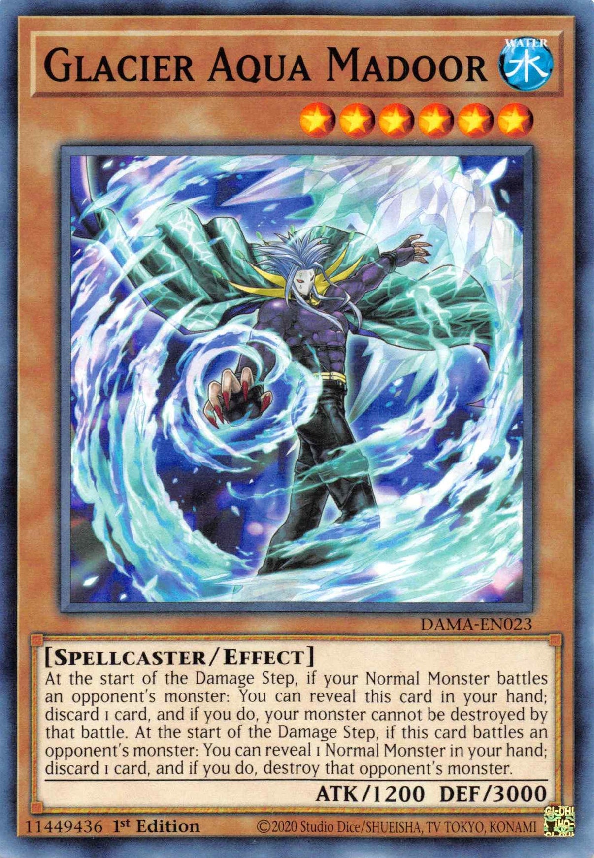 Glacier Aqua Madoor [DAMA-EN023] Common - POKÉ JEUX