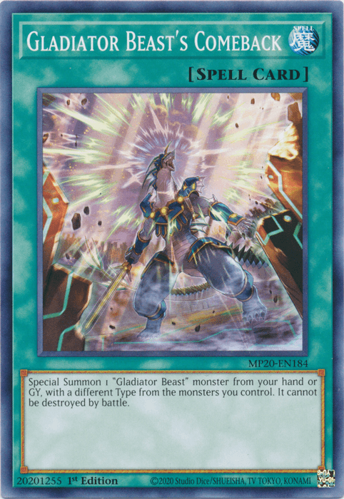 Gladiator Beast's Comeback [MP20-EN184] Common - POKÉ JEUX
