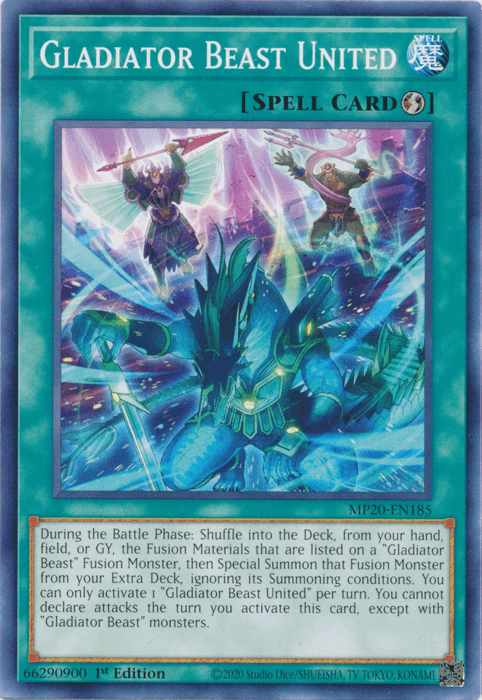 Gladiator Beast United [MP20-EN185] Common - POKÉ JEUX