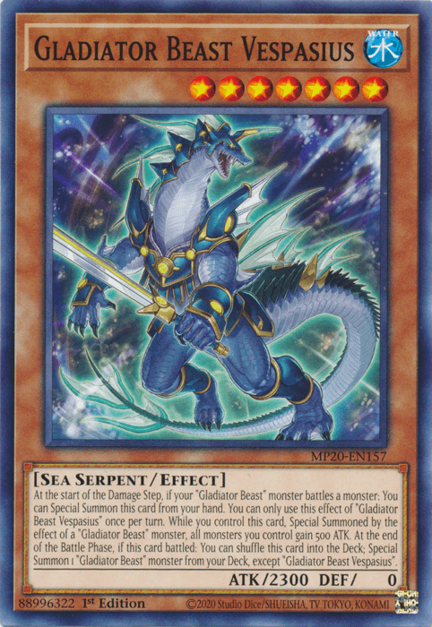Gladiator Beast Vespasius [MP20-EN157] Common - POKÉ JEUX