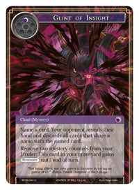 Glint of Insight (WOM-094) [Winds of the Ominous Moon] - POKÉ JEUX