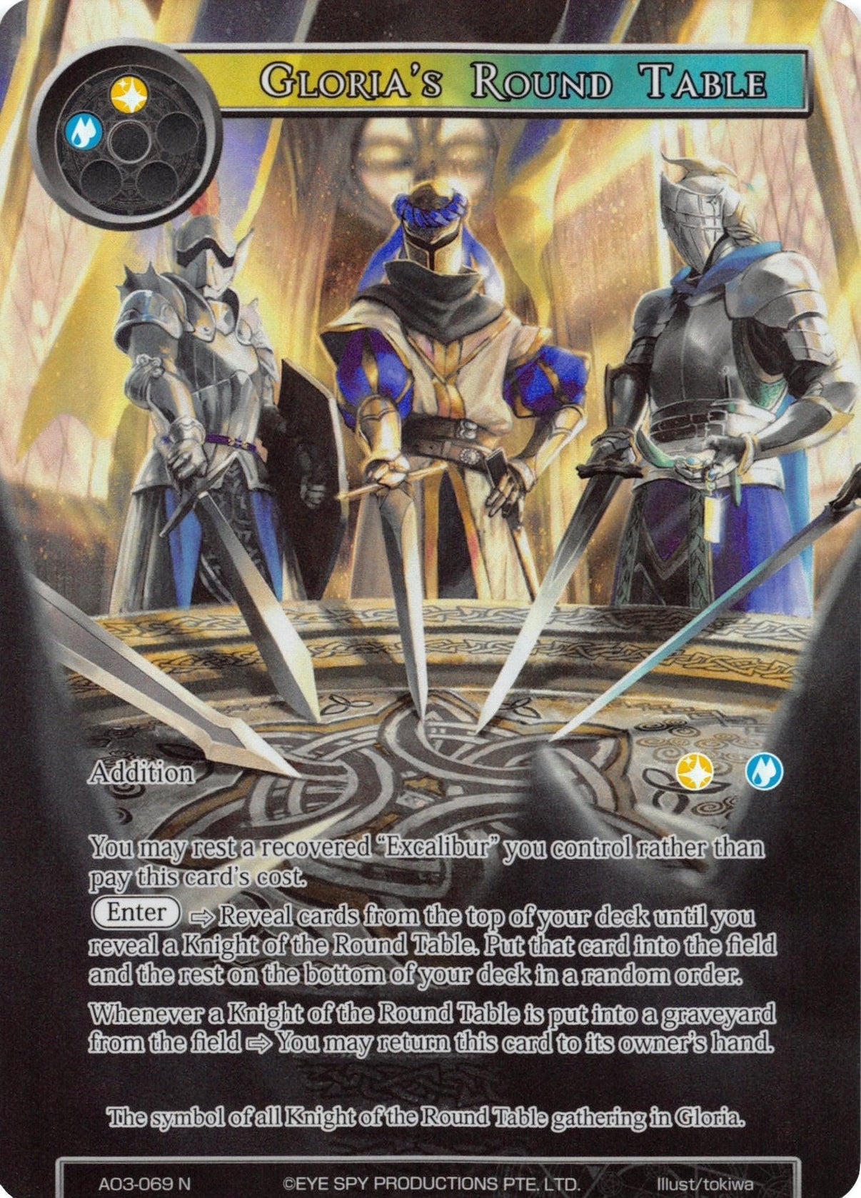 Gloria's Round Table (Full Art) (AO3-069) [Alice Origin III] - POKÉ JEUX