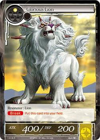 Glorious Lion (1-018) [The Dawn of Valhalla] - POKÉ JEUX