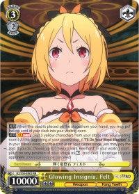 Glowing Insignia, Felt (RZ/S55-E002 RR) [Re:ZERO Vol.2] - POKÉ JEUX