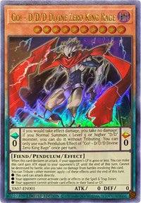 Go! - D/D/D Divine Zero King Rage [YA07-EN001] Ultra Rare - POKÉ JEUX