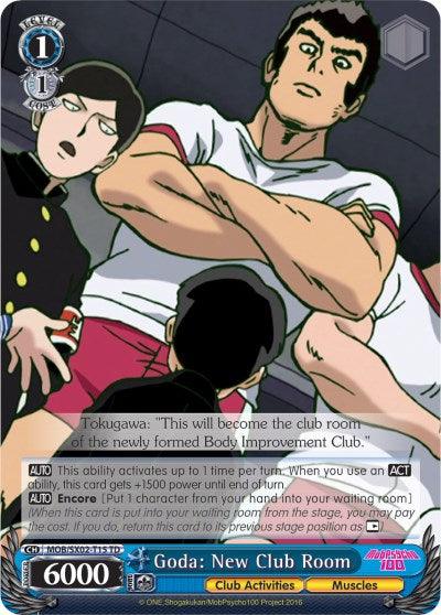 Goda: New Clubroom (MOB/SX02-T15 TD) [Mob Psycho 100] - POKÉ JEUX