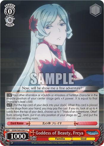 Goddess of Beauty, Freya (DDM/S88-E061 C) [Is it Wrong to Try to Pick Up Girls in a Dungeon?] - POKÉ JEUX