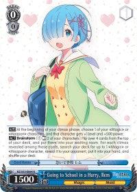 Going to School in a Hurry, Rem (RZ/S55-E064 R) [Re:ZERO Vol.2] - POKÉ JEUX