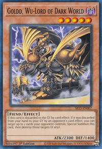 Goldd, Wu-Lord of Dark World [SR13-EN007] Common - POKÉ JEUX