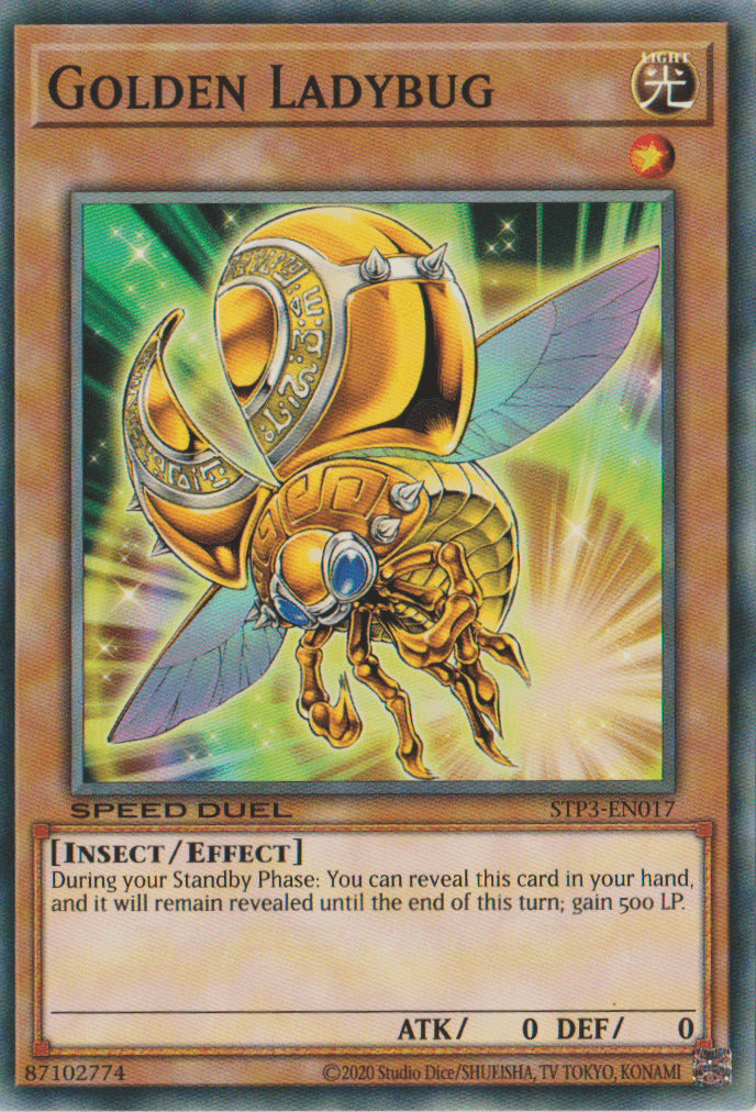 Golden Ladybug [STP3-EN017] Common - POKÉ JEUX