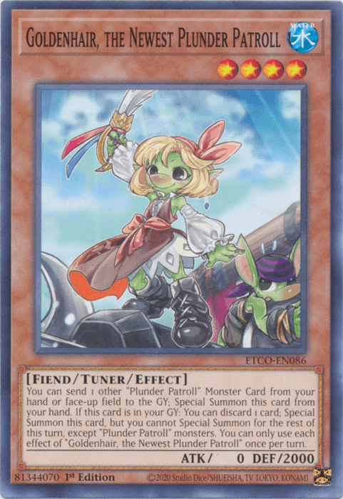 Goldenhair, the Newest Plunder Patroll [ETCO-EN086] Common - POKÉ JEUX