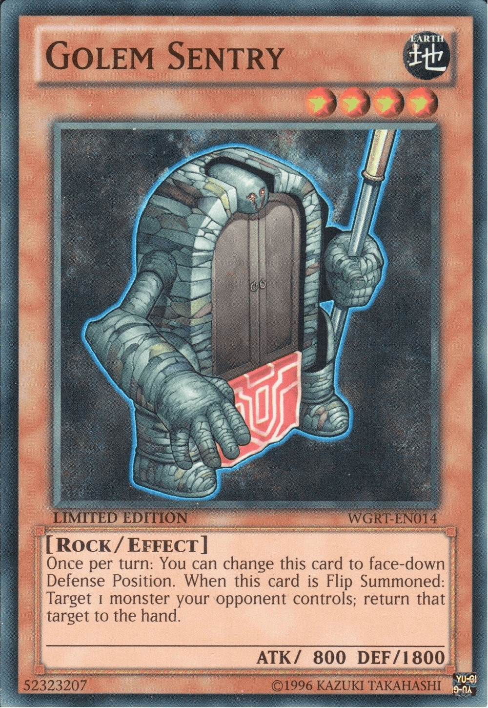 Golem Sentry [WGRT-EN014] Super Rare - POKÉ JEUX