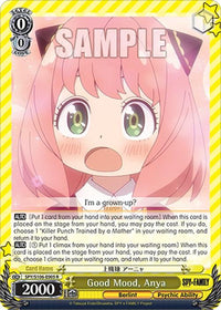 Good Mood, Anya (SPY/S106-E005 R) [SPY x FAMILY] - POKÉ JEUX