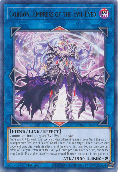 Gorgon, Empress of the Evil Eyed [MP20-EN177] Rare - POKÉ JEUX