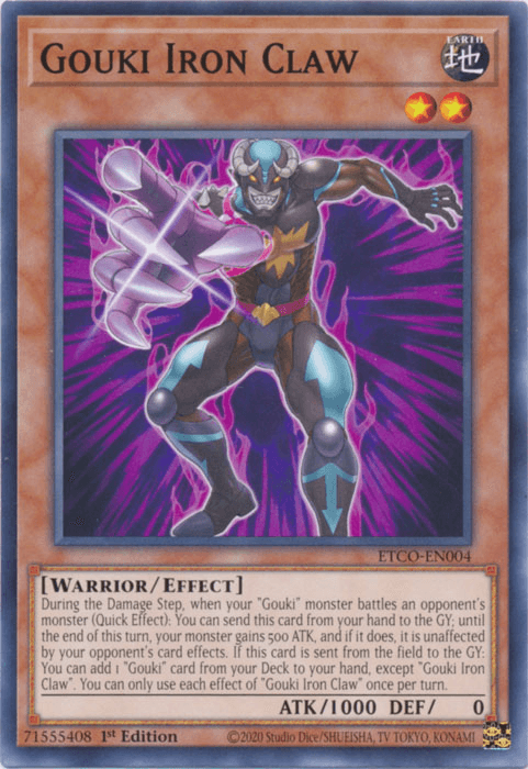 Gouki Iron Claw [ETCO-EN004] Common - POKÉ JEUX