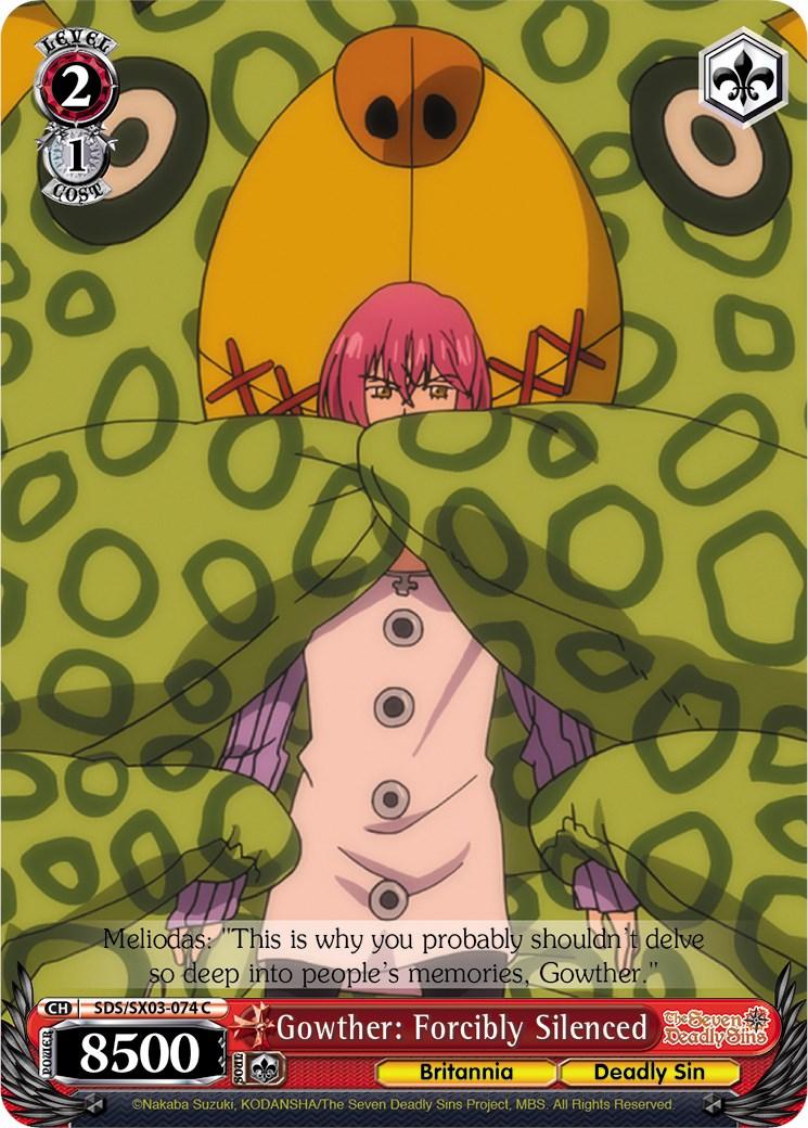 Gowther: Forcibly Silenced (SDS/SX03-074 C) [The Seven Deadly Sins] - POKÉ JEUX