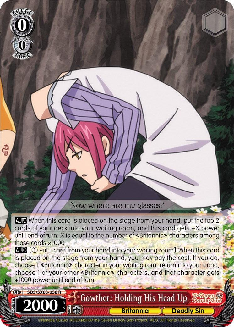 Gowther: Holding His Head Up (SDS/SX03-058 R) [The Seven Deadly Sins] - POKÉ JEUX