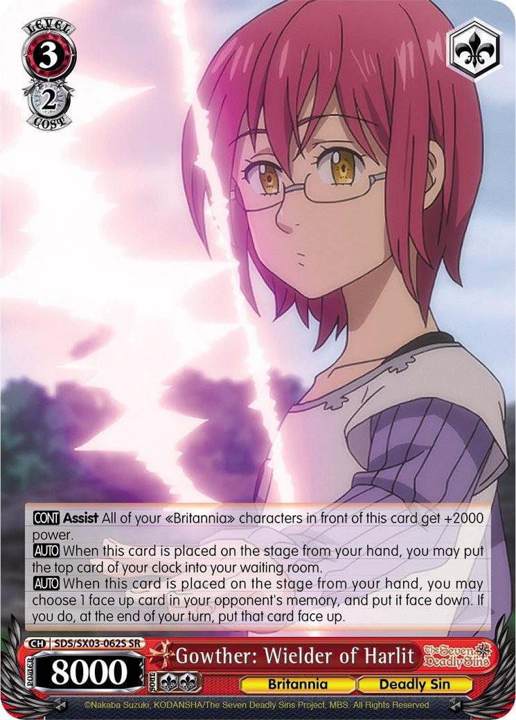 Gowther: Wielder of Harlit (SDS/SX03-062S SR) [The Seven Deadly Sins] - POKÉ JEUX