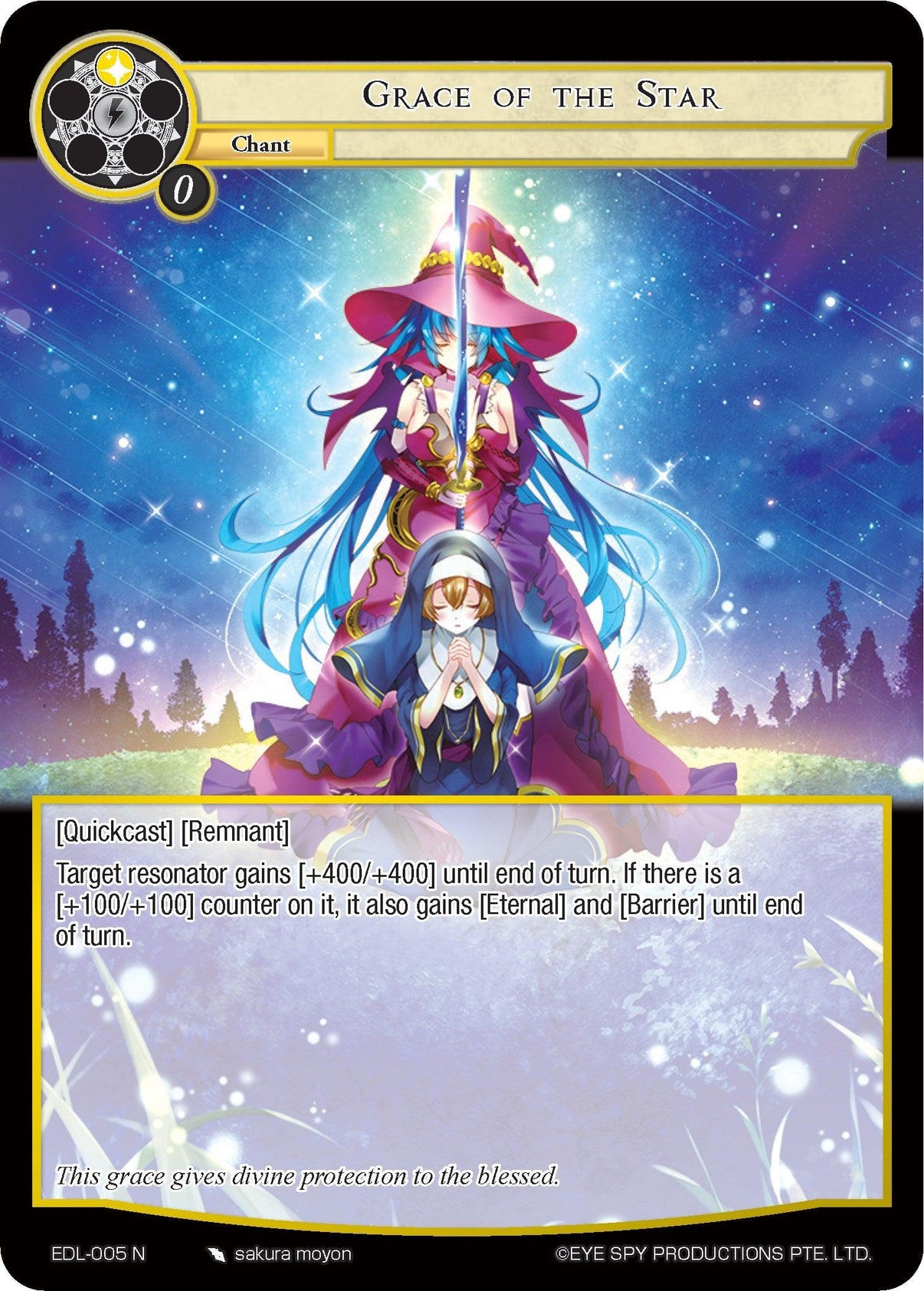 Grace of the Star (EDL-005) [The Epic of the Dragon Lord] - POKÉ JEUX