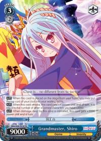 Grandmaster, Shiro (NGL/S58-TE18 TD) [No Game No Life] - POKÉ JEUX