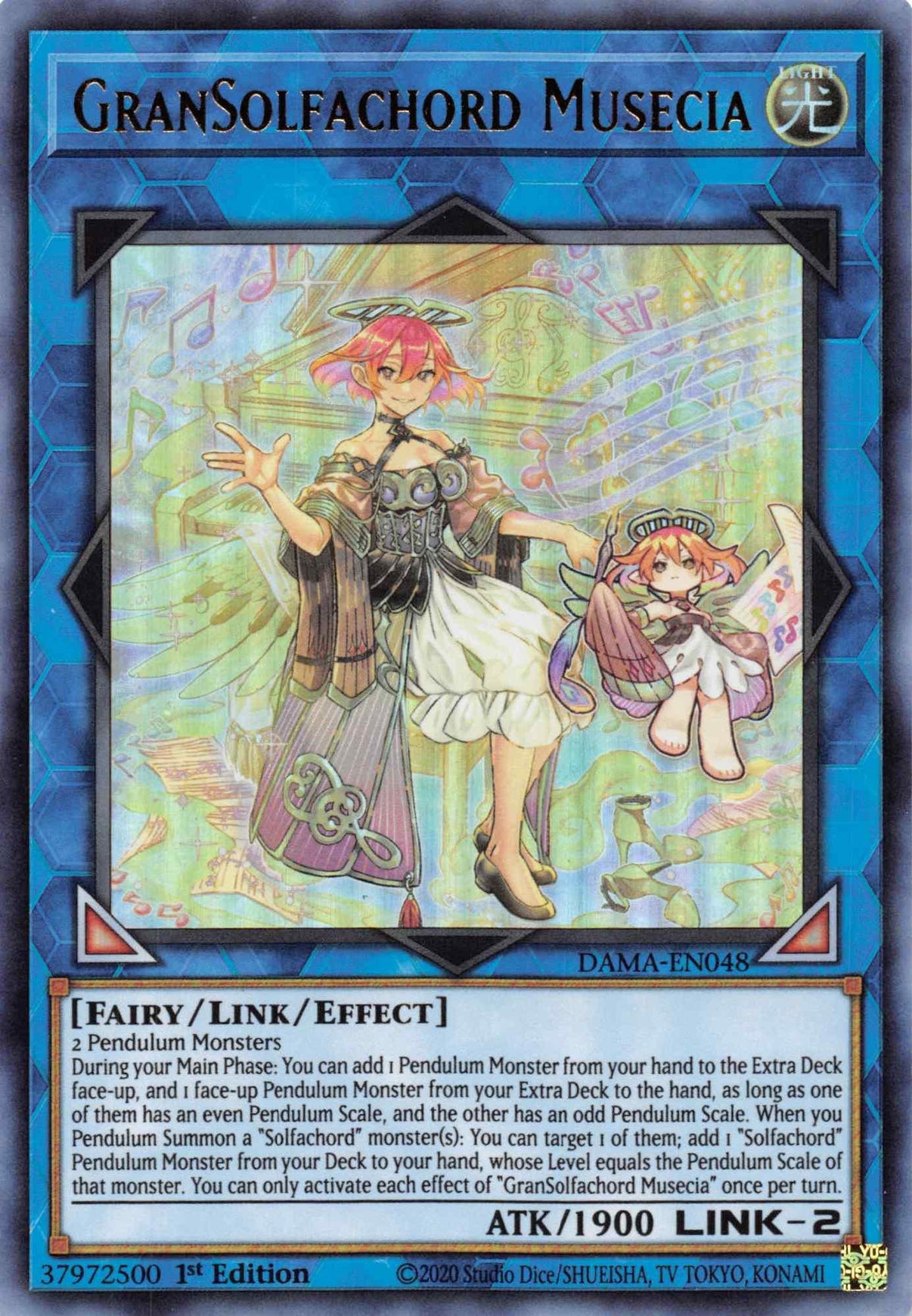GranSolfachord Musecia [DAMA-EN048] Ultra Rare - POKÉ JEUX