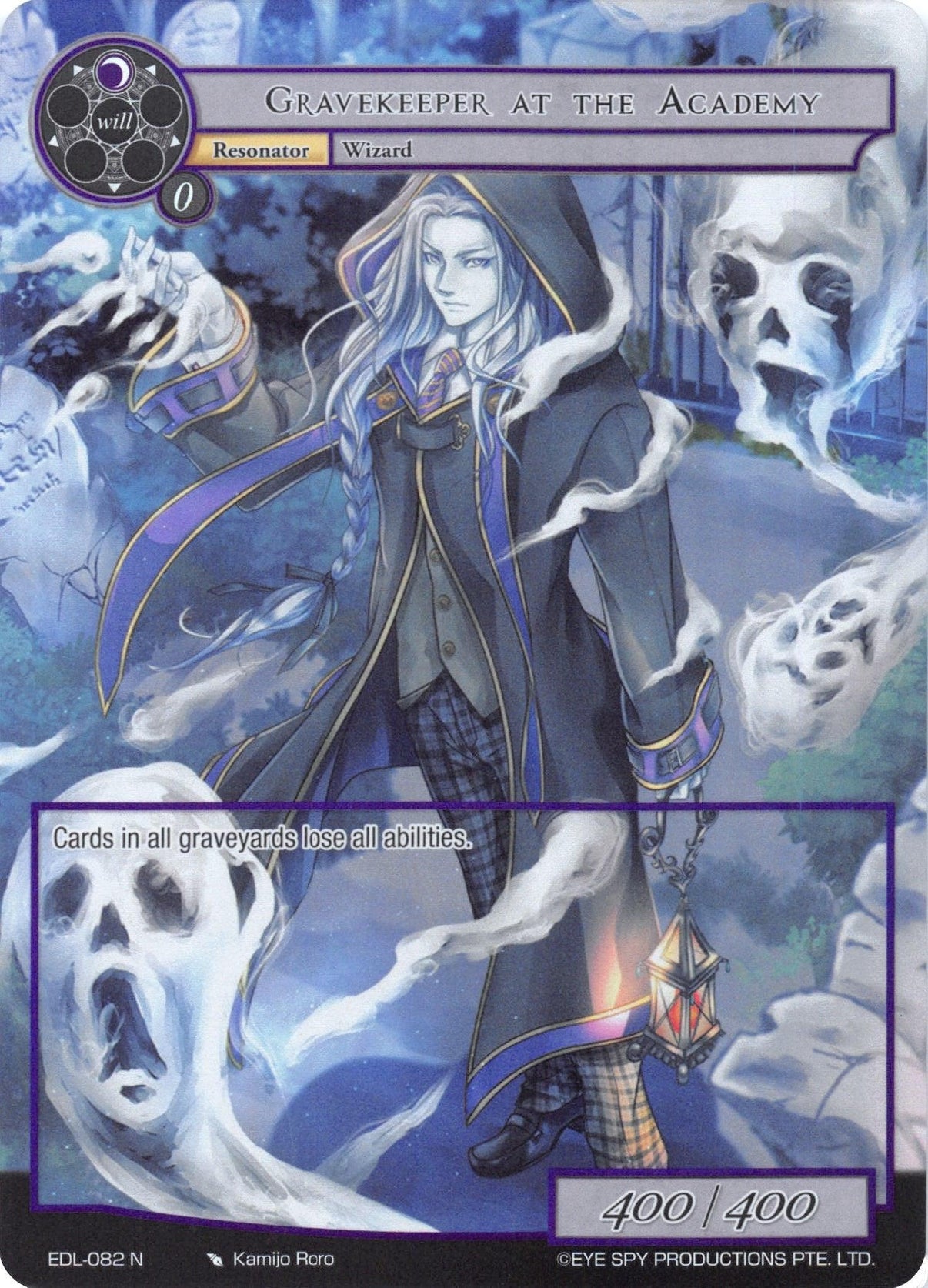 Gravekeeper at the Academy (Full Art) (EDL-082) [The Epic of the Dragon Lord] - POKÉ JEUX