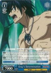 Gray's Determination (FT/EN-S02-083 U) [Fairy Tail ver.E] - POKÉ JEUX