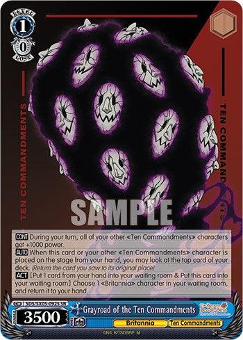 Grayroad of the Ten Commandments (SR) [The Seven Deadly Sins: Revival of The Commandments] - POKÉ JEUX