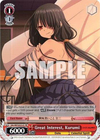 Great Interest, Kurumi [Date A Live Vol.2] - POKÉ JEUX