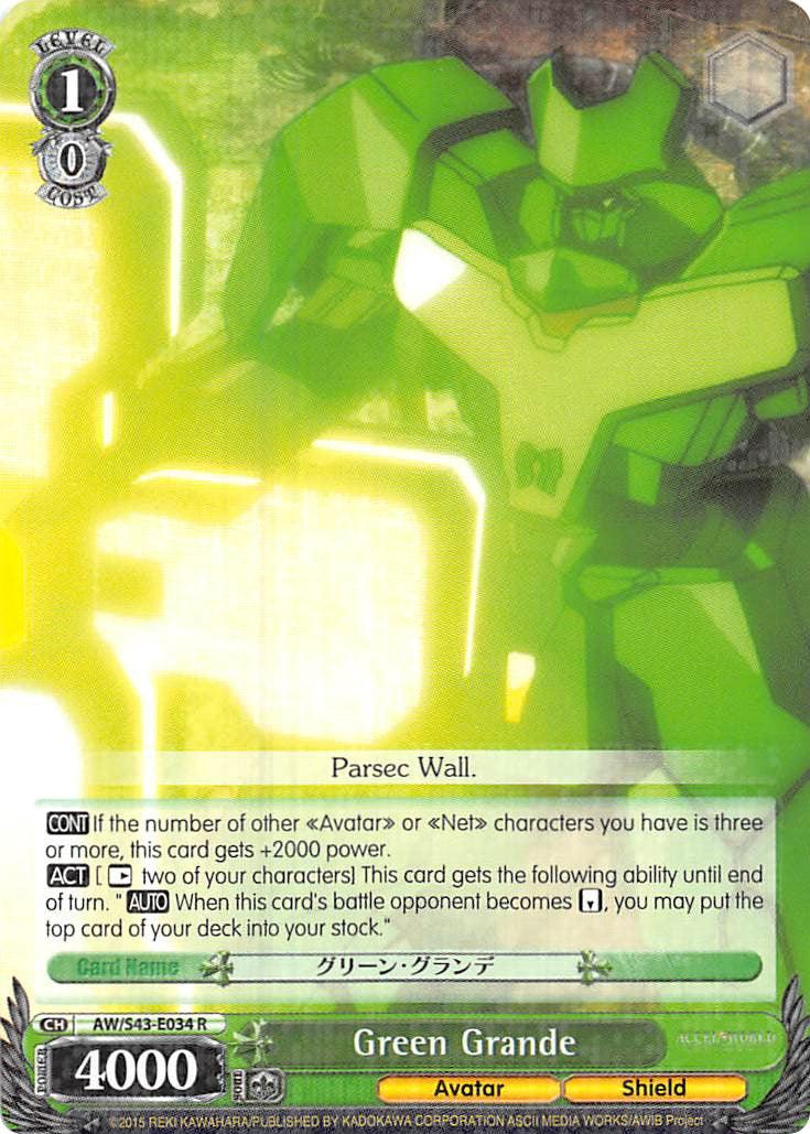 Green Grande (AW/S43-E034	R) [Accel World -Infinite Burst-] - POKÉ JEUX