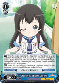 Greetings, Hikari Kagura (RSL/S98-E092 C) [Revue Starlight The Movie] - POKÉ JEUX