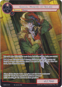 Gresia, Heretic of Solari (Full Art) (NWE-015 R) [A New World Emerges] - POKÉ JEUX