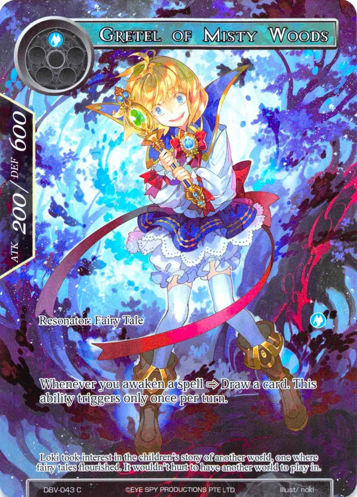 Gretel of Misty Woods (Full Art) (DBV-043) [The Decisive Battle of Valhalla] - POKÉ JEUX