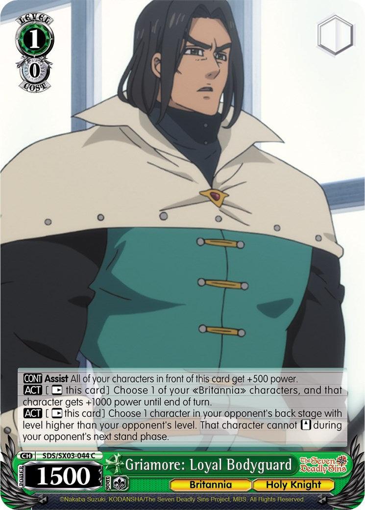 Griamore: Loyal Bodyguard (SDS/SX03-044 C) [The Seven Deadly Sins] - POKÉ JEUX