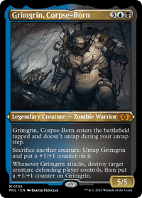 Grimgrin, Corpse-Born (Foil Etched) [Multiverse Legends] - POKÉ JEUX